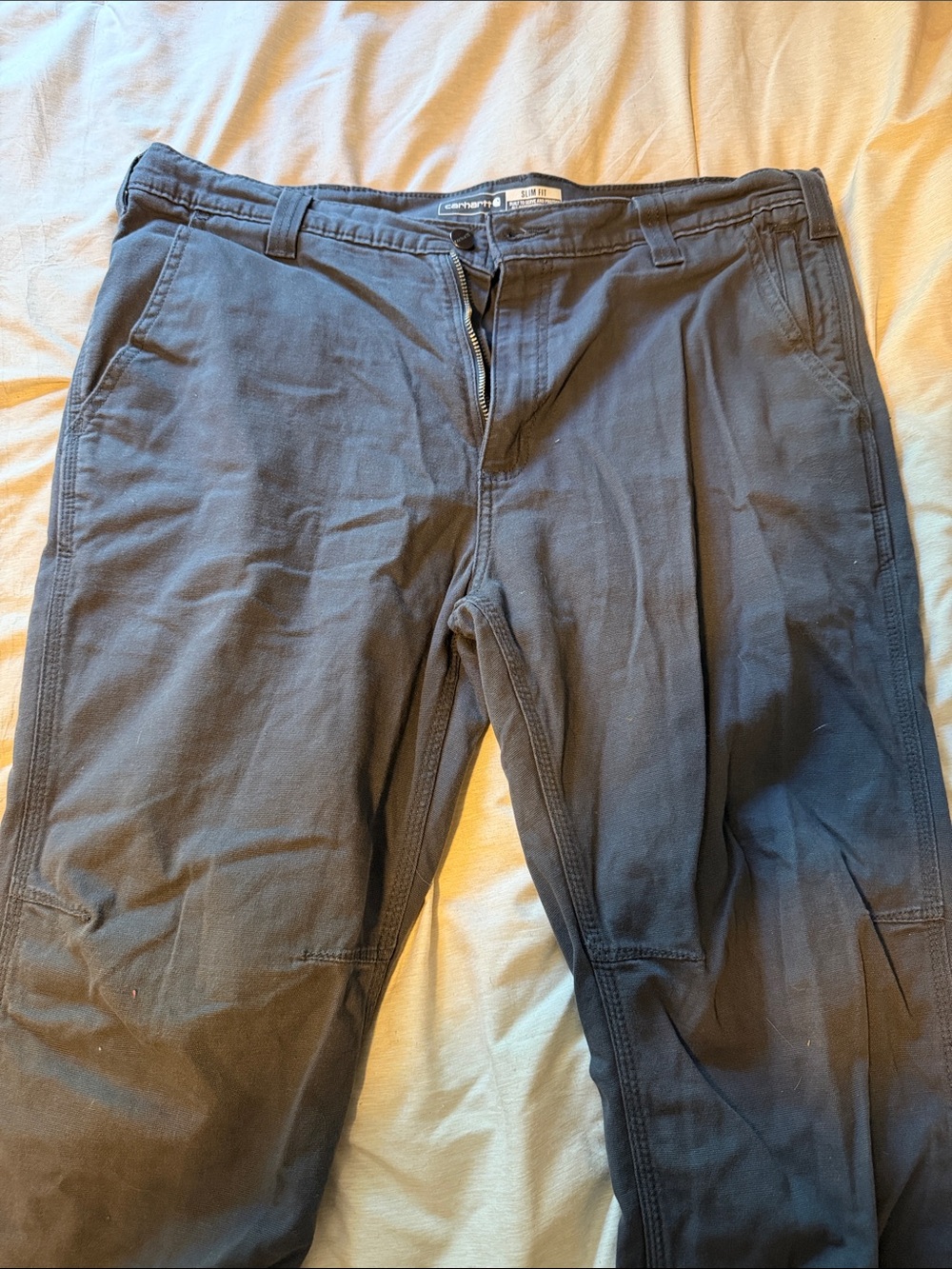 Carhartt Men's Charcoal Work Chinos
